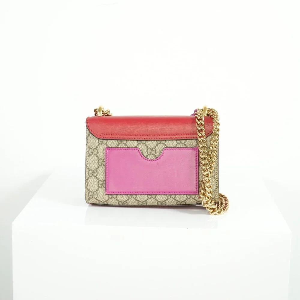 Gucci Small Padlock GG Supreme Canvas Shoulder Bag - Picture 5 of 11